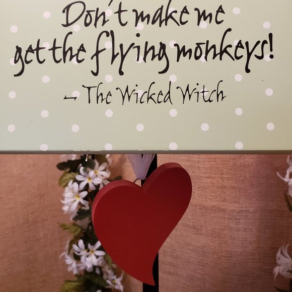 Flying Monkeys Wood Wall Sign🐵🎫 - Picture 6 of 8
